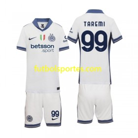 Camiseta Inter Milan Mehdi Taremi 99 Niño Segunda Equipación 2024/2025